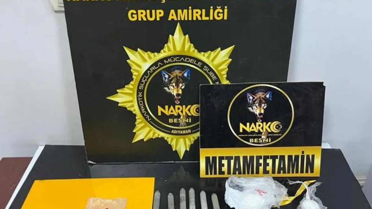 Adıyaman Besni’de uyuşturucuya 2 gözaltı!