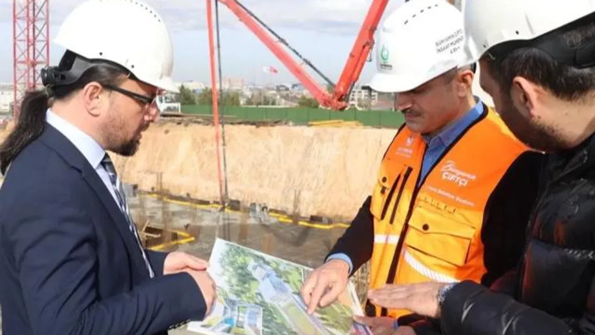Kocaeli’de Çayırova Spor Lisesi inşaatı devam ediyor
