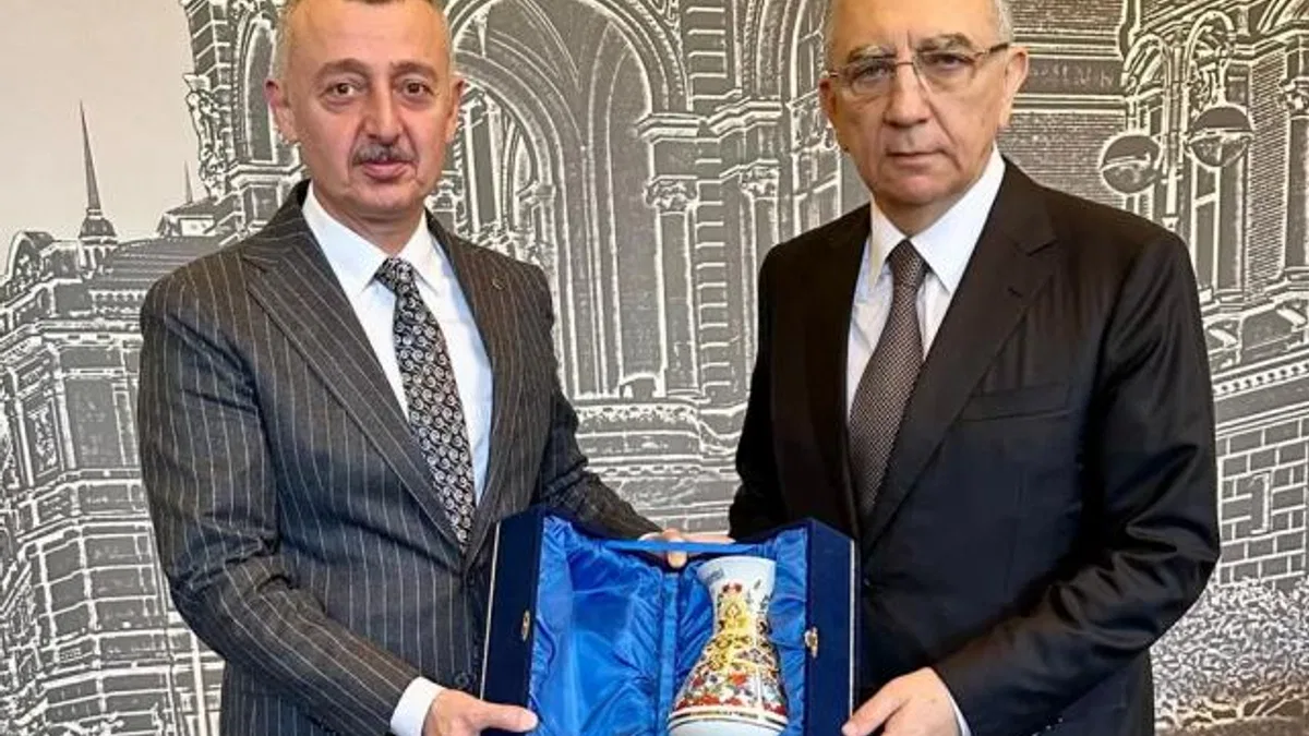 Bakü’de sıkı dostluk