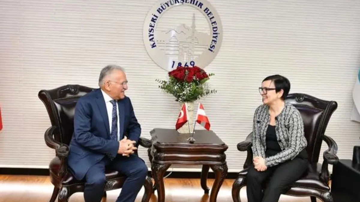 Avusturya Ankara Büyükelçisi’nden Büyükkılıç’a ziyaret