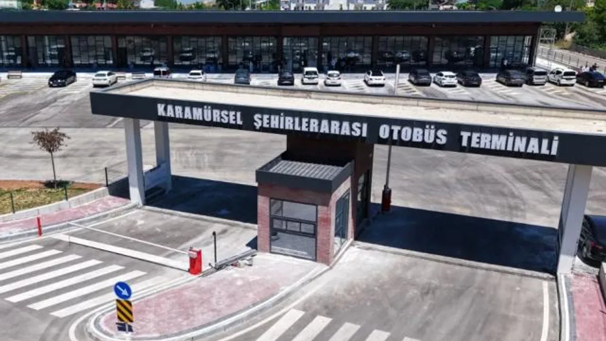 Karamürsel Otogarı bu gece açılıyor