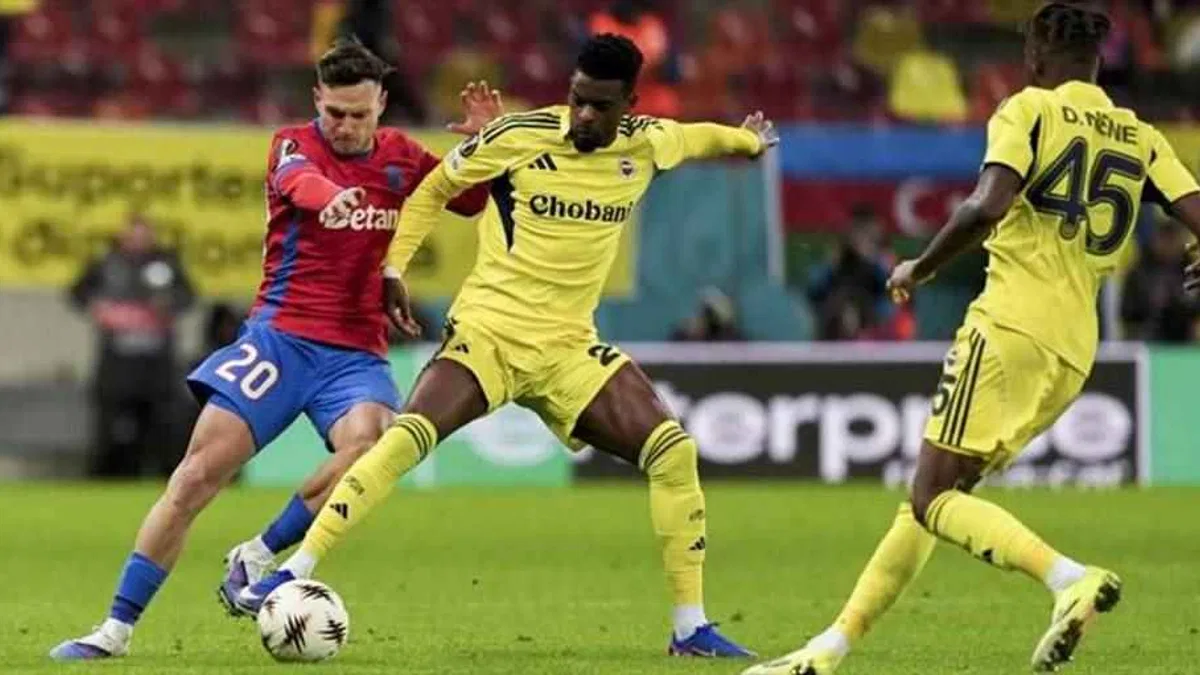 FCSB 1-1 Fenerbahçe (Maç Sonucu) Fener, Avrupa Ligi’nde play-off biletini kaptı!