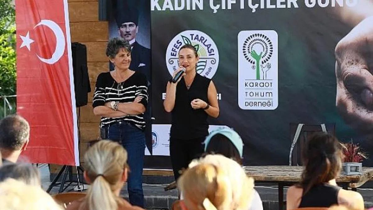 Armağan Portakal kadın çiftçilere “Toprağın Ritmini” anlattı