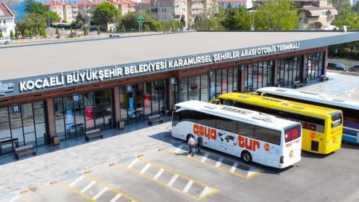 Karamürsel’in modern otogarı tanıtıldı