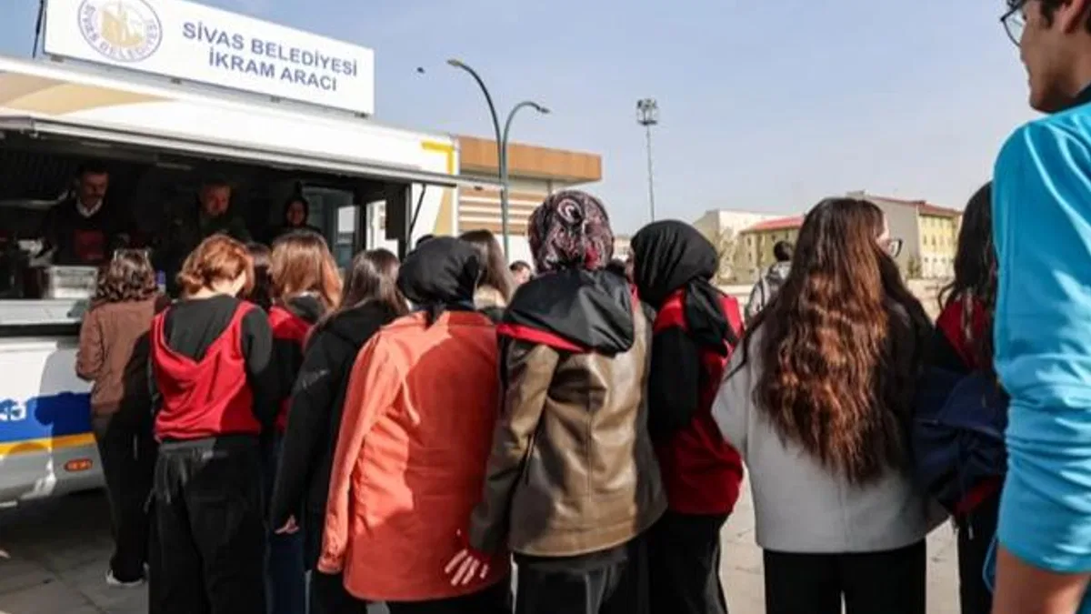 Sivas’tan öğrencilere beslenme desteği