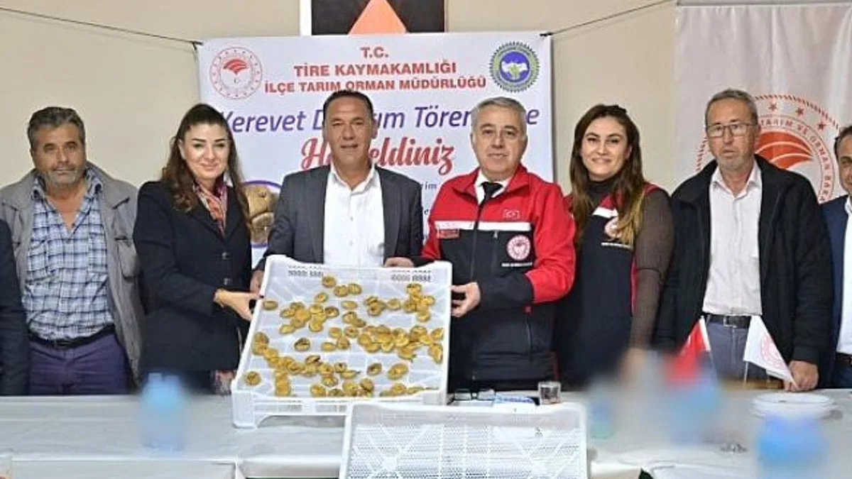 Tire’de Organik İncir Üreticilerine Kerevet Desteği