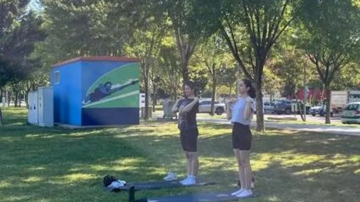 Bursalı mimarlardan ‘Parkta Pilates’ buluşması