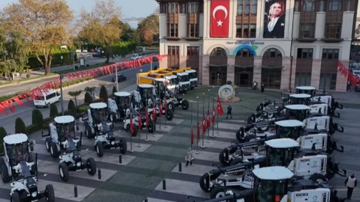 Ordu Büyükşehir’in araç filosu her geçen gün genişliyor