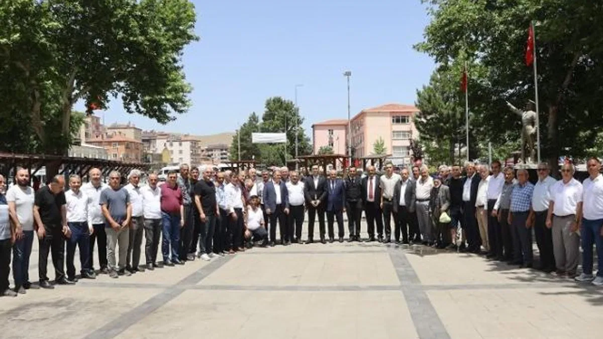 Yahyalı’da bayramlaşma töreni yapıldı