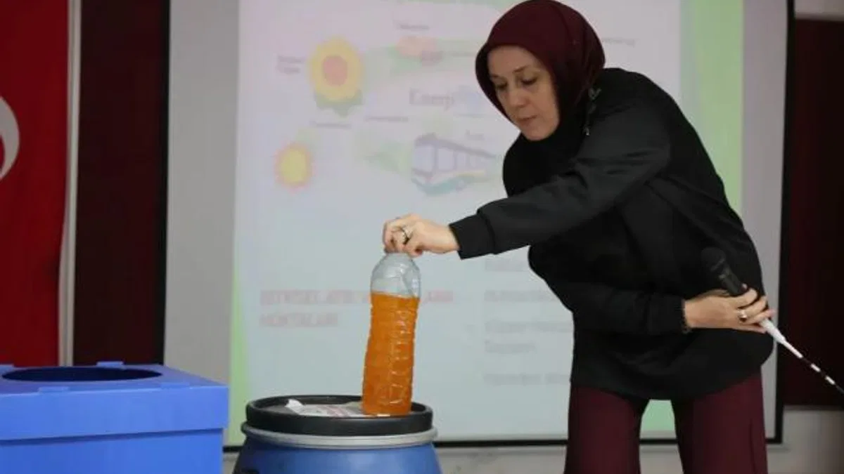 Ankara Keçiören’de öğrencilere çevre bilinci eğitimi