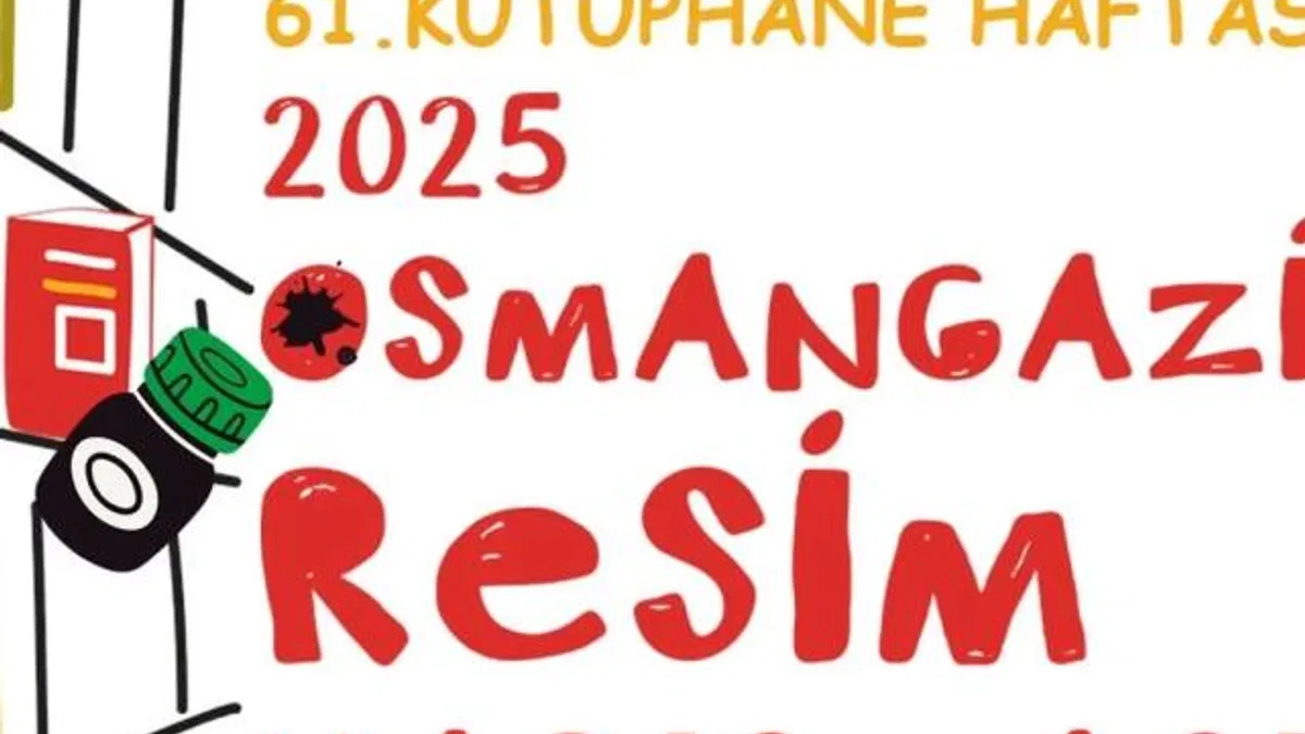 Bursa Osmangazi Belediyesi’nden ‘Üreten Kütüphaneler’ konulu resim yarışması