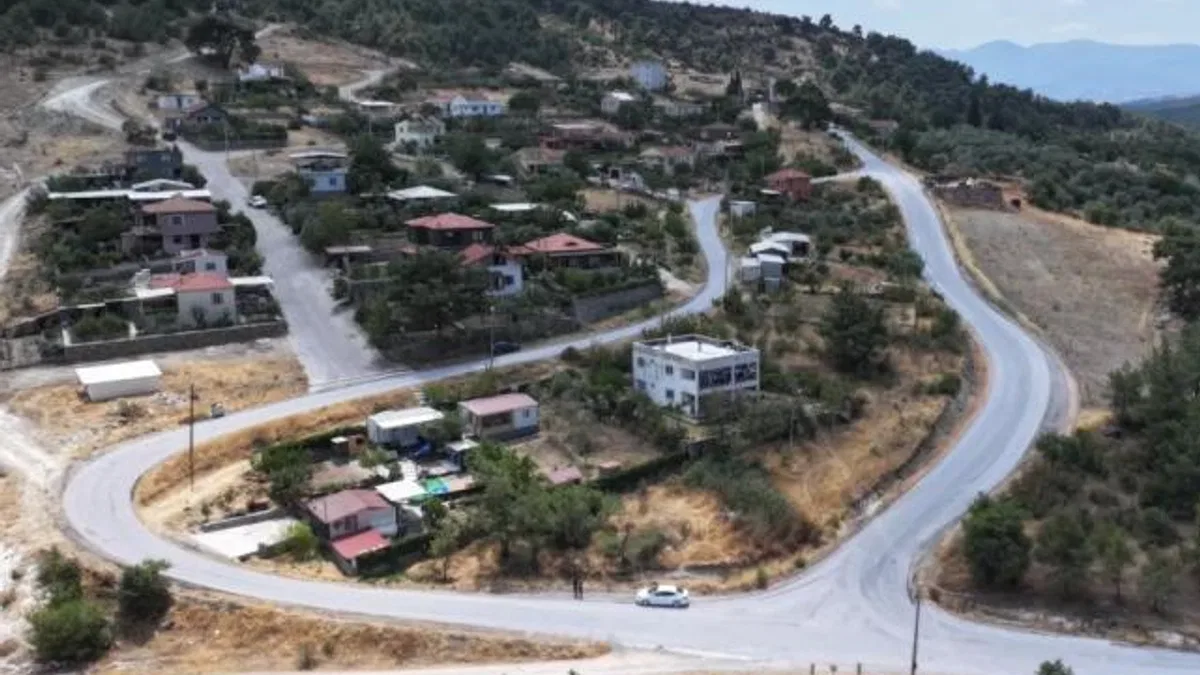 Manisa Yuntdağı’nda 17 kilometrelik yol yenileniyor