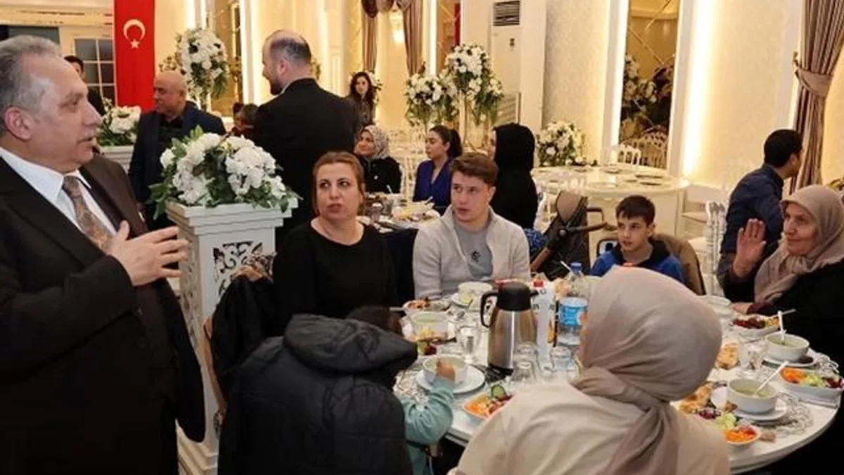 Kayseri Talas’tan şehit ailelerine iftar