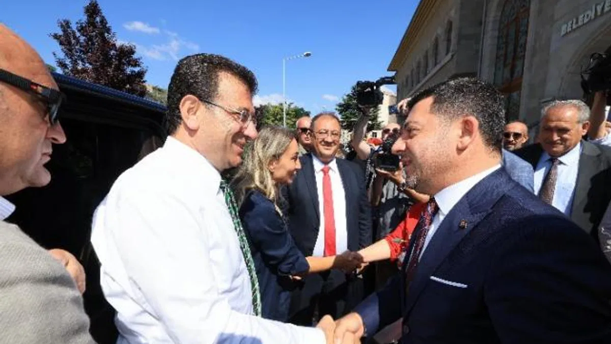 Ekrem İmamoğlu, Başkan Arı’yı ziyaret etti
