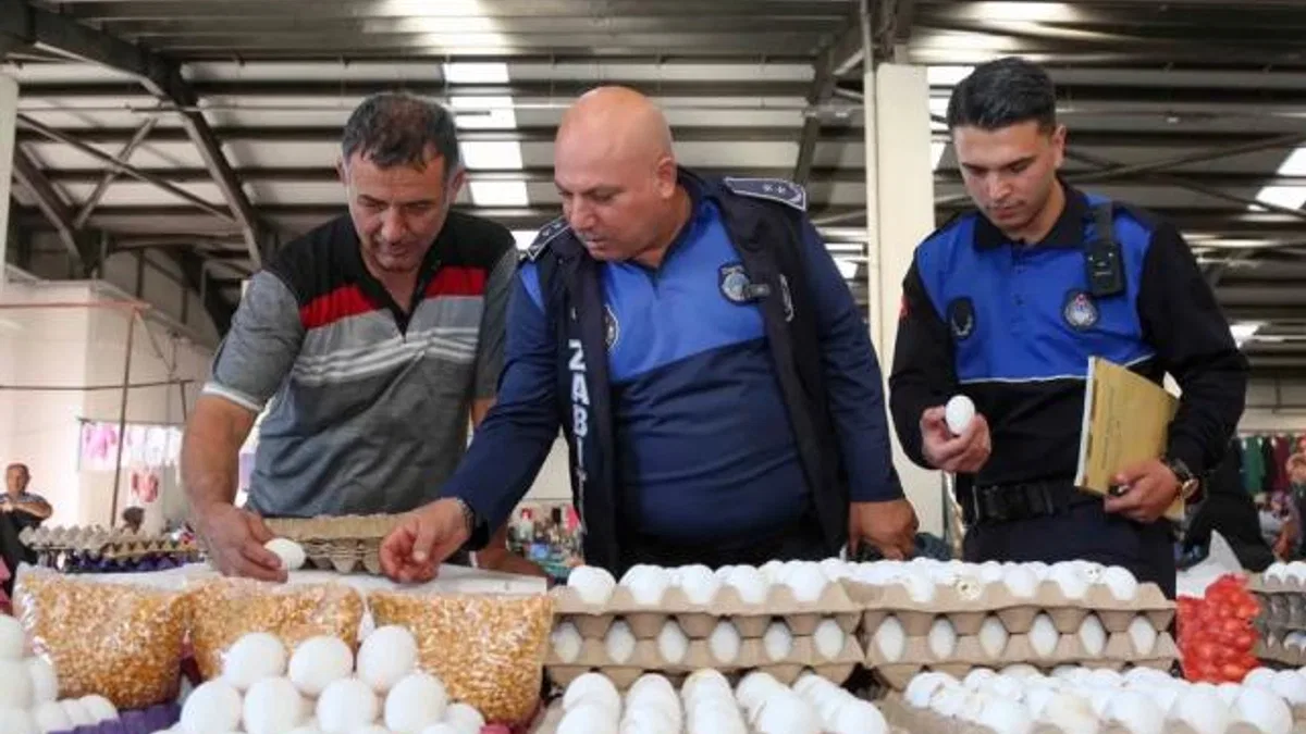 Konya Meram’da Zabıta’dan semt pazarlarına sıkı takip