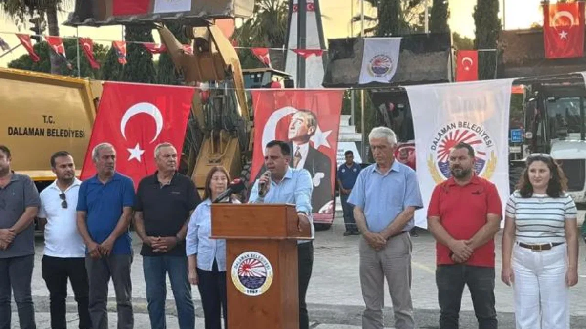 Muğla Dalaman’da araç filosunu 30 yeni araçla güçlendirdi
