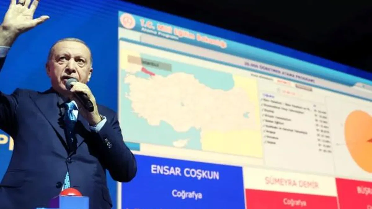20 bin atama sonuçlandı… Cumhurbaşkanı Erdoğan: Sadece atamalarda değil okullaşmada da tarihi adımlar attık