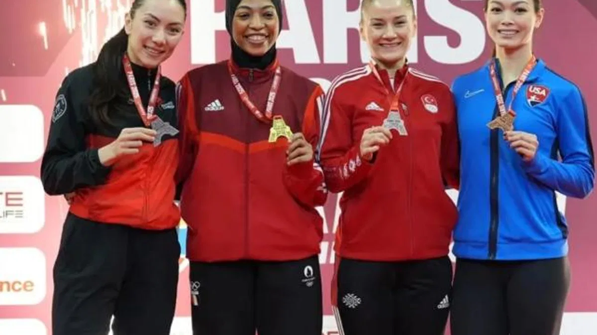 Kağıtsporlu iki ‘Milli’ Paris kürsüsünde