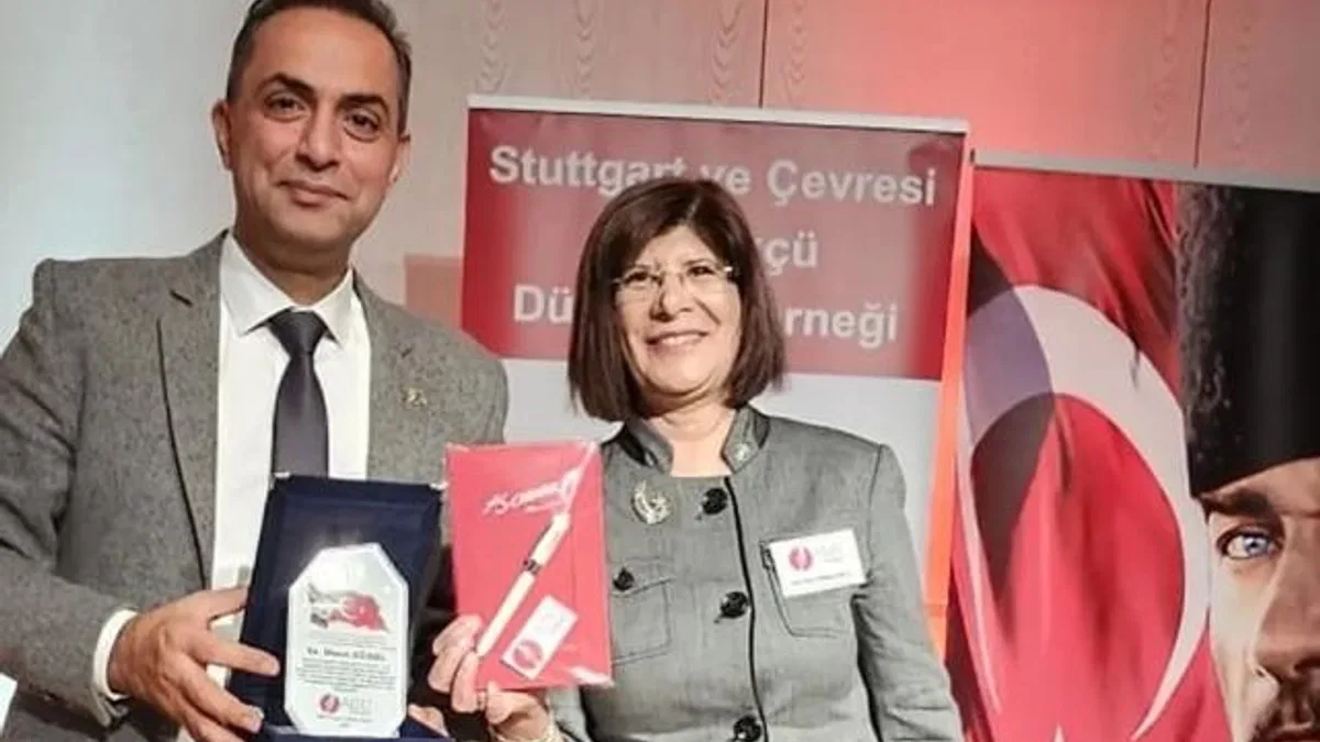Murat Ağırel Almanya’da ADD’nin onur konuğu oldu