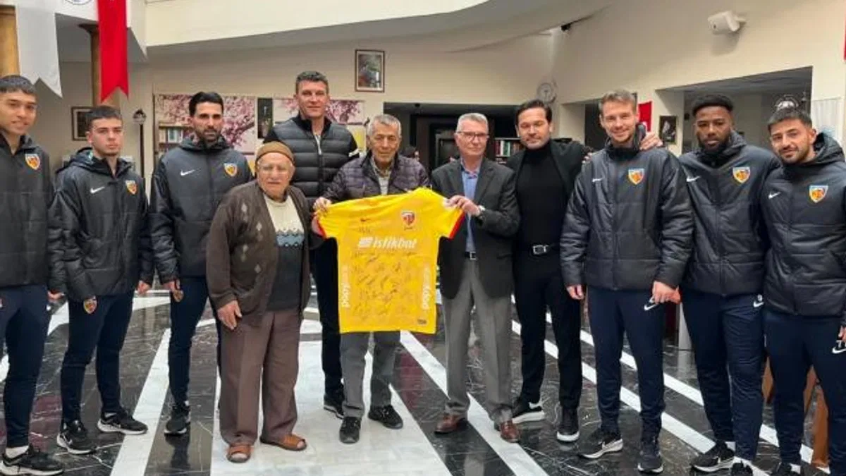 Kayserispor’dan ‘huzur’ dolu ziyaret