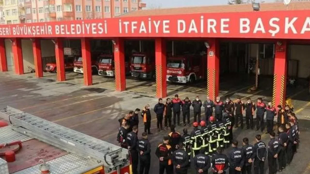 Kayseri itfaiyesinden üst düzey performans