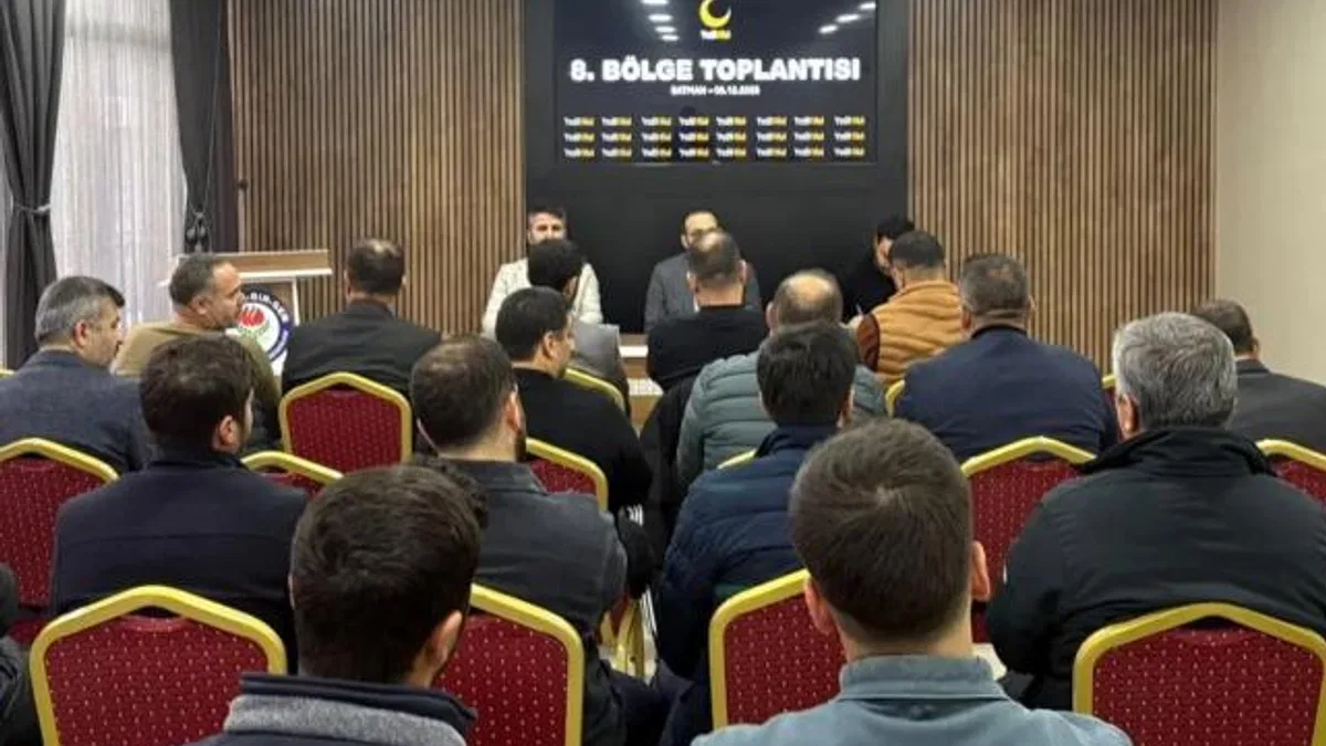 Yedi Hilal’in 8. Bölge Toplantısı Batman’da yapıldı