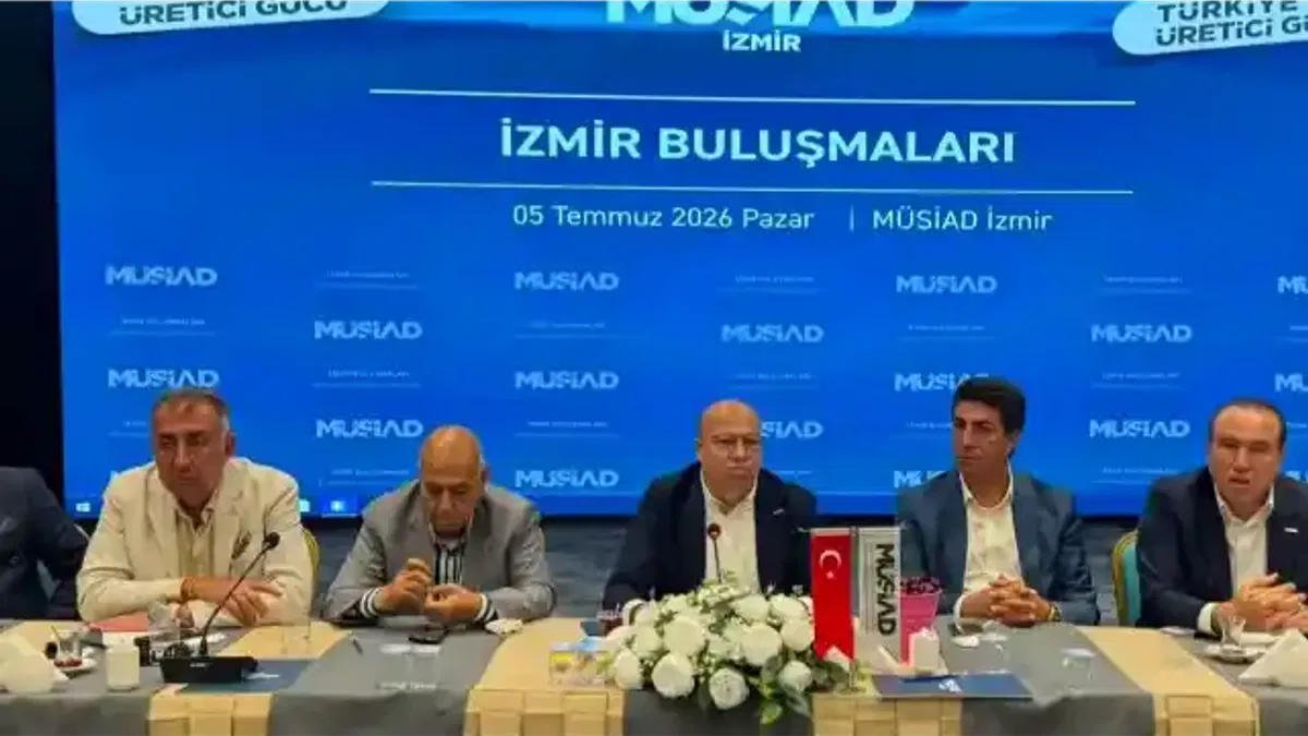 MÜSİAD İzmir Buluşmaları’nda Terörsüz Türkiye’ye destek