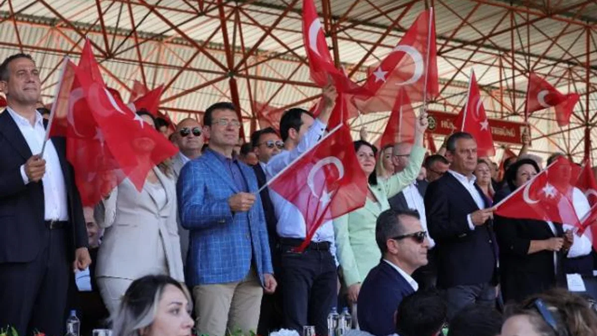 CHP Genel Başkanı Özgür Özel tarihi güreşler için Edirne’de