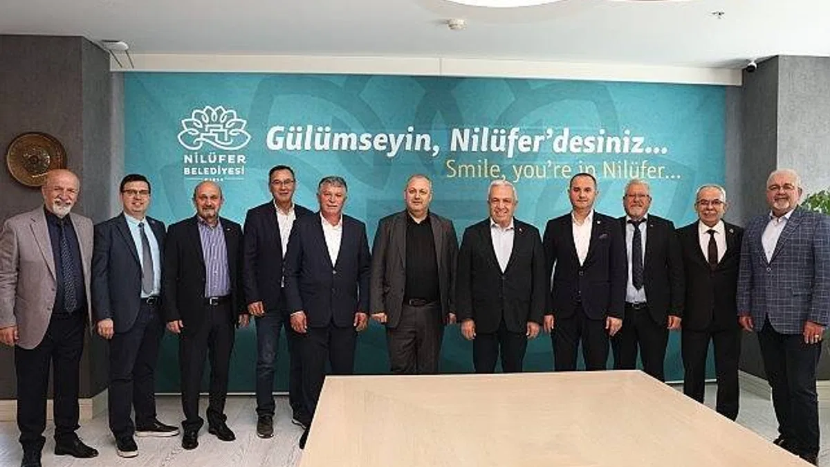 Kardeş kent Ardino’dan Başkan Özdemir’e ‘Hayırlı olsun’ ziyareti