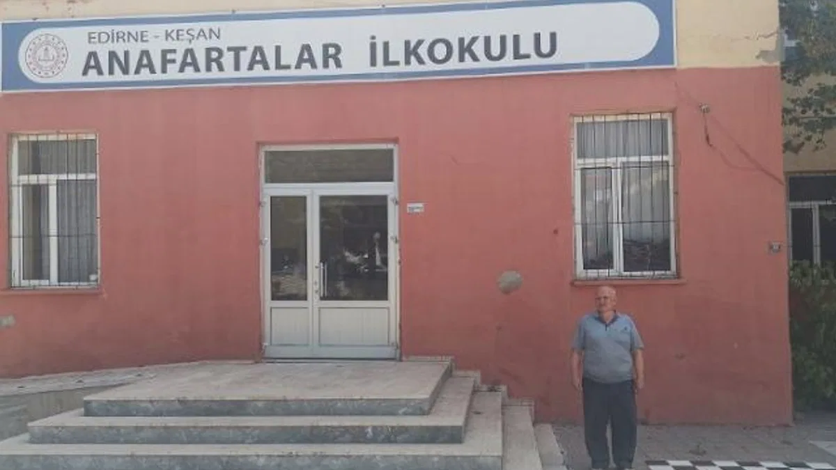 Edirne Keşan’da 1,5 yıldır yüzüne bakılmıyor! Muhtar Özcan Anafartalar İlkokulu’nu sordu