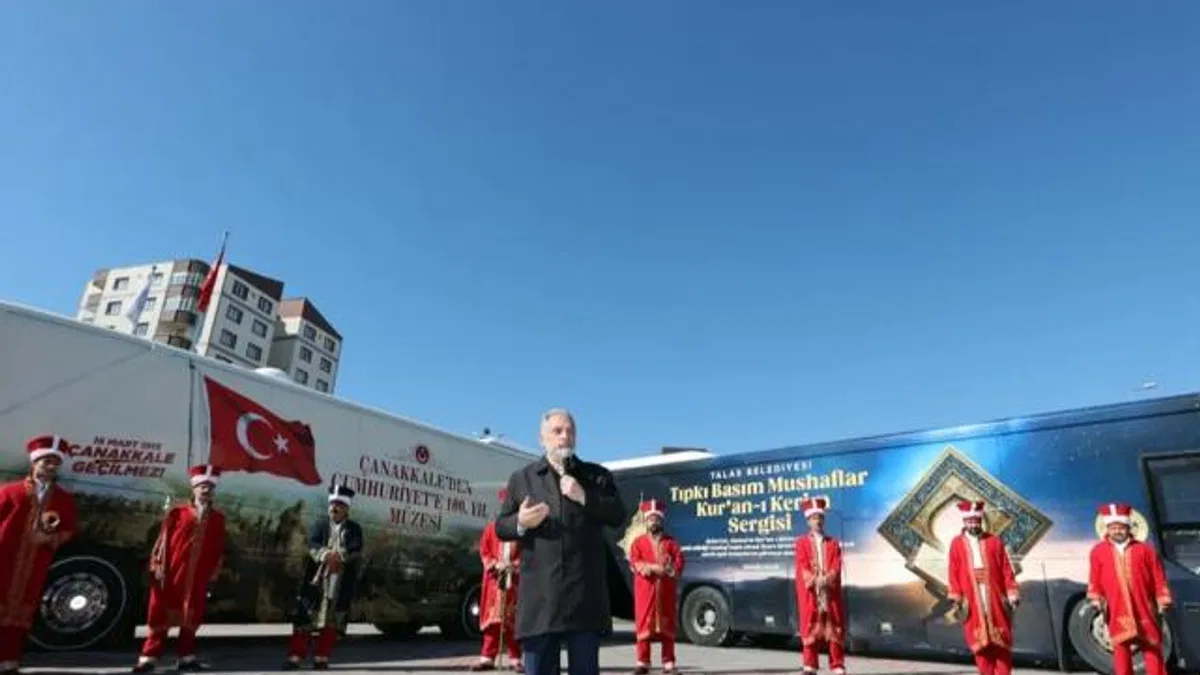 Kayseri Talas’tan 18 Mart mesajı