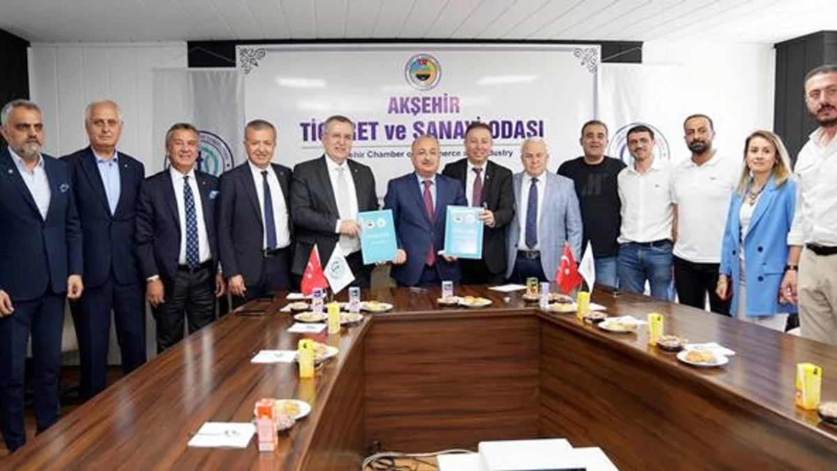 Akşehir ve Fethiye Ticaret ve Sanayi Odaları ‘Kardeş Oda’ Oldu