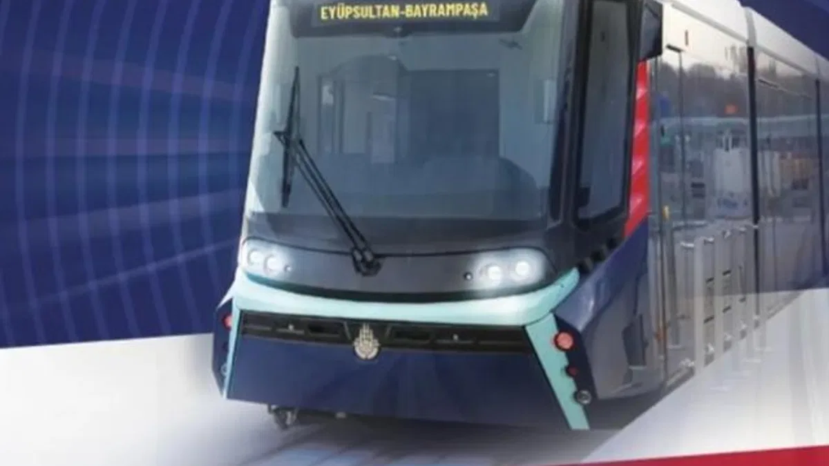 Eyüpsultan-Bayrampaşa Tramvay Hattı’nın yapımı başlıyor