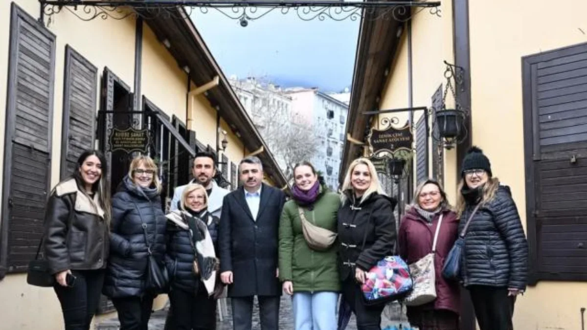 Oktay Yılmaz’dan Bursa’nın Sanat Köprüsüne ziyaret
