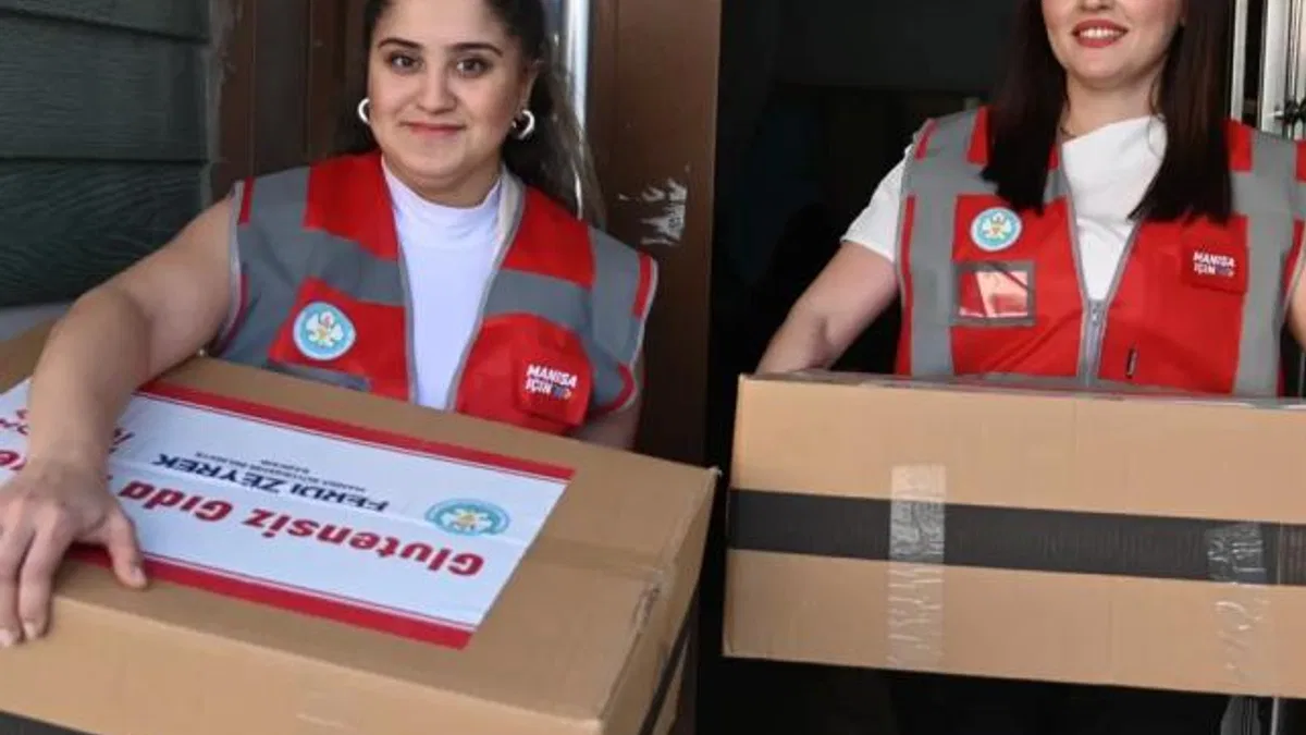 Manisa’da çölyak hastasına anında destek