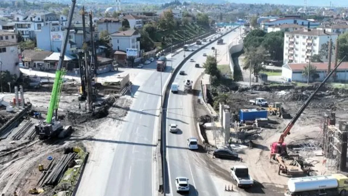 Kocaeli Başiskele’de fore kazıklar çakılıyor