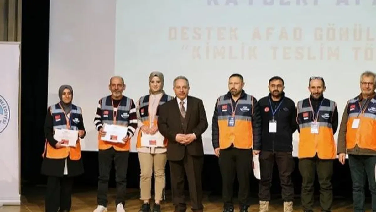 Kayseri Talas afetlere hazırlıklı