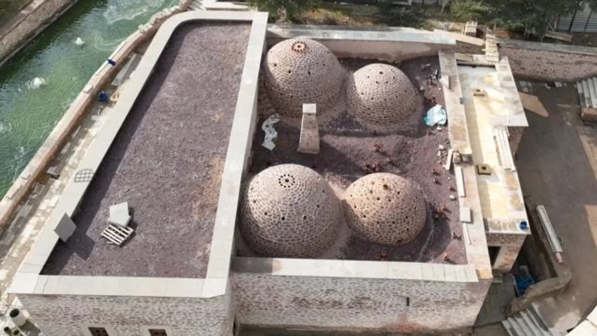 Konya’da Hacı Ali Ağa Hamamı’nın restorasyonu sürüyor
