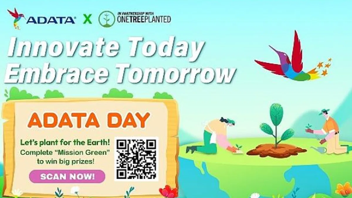 ADATA, One Tree Planted İş Birliğiyle Düzenlediği Ödüllü Etkinlikler ve Yerel İndirim Fırsatları ile 23.Yaşını Kutluyor
