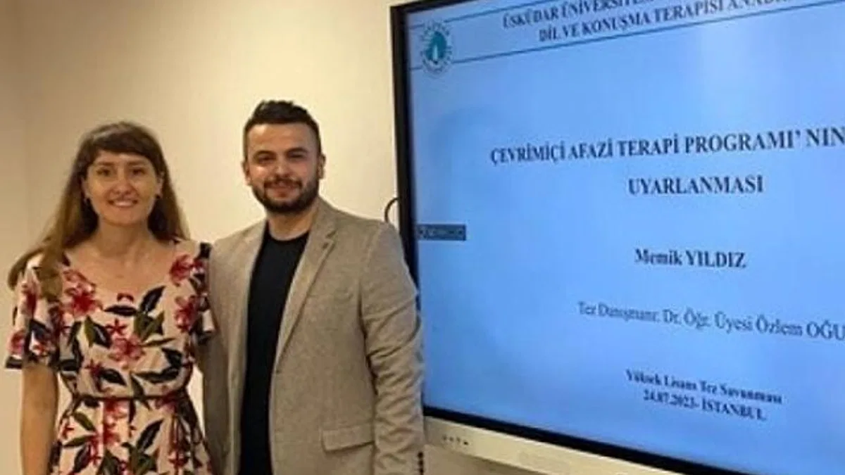 Afazili bireylere çevrimiçi terapi desteği… Afazili bireylerin iletişim becerilerini geliştirmek amaçlanıyor!