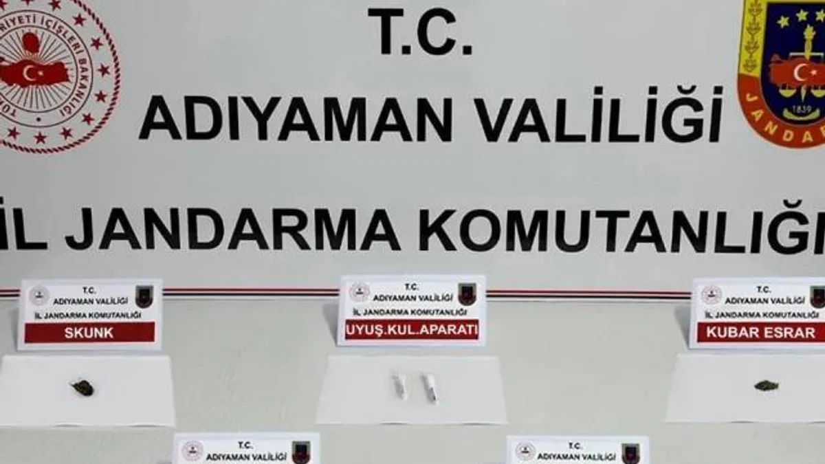 Adıyaman’da uyuşturucu operasyonu: 16 gözaltı
