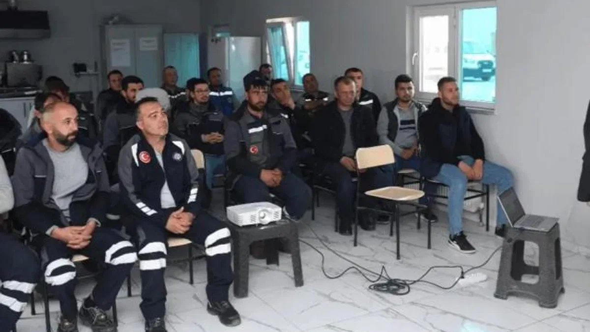 BASKİ’den personeline asbest söküm eğitimi