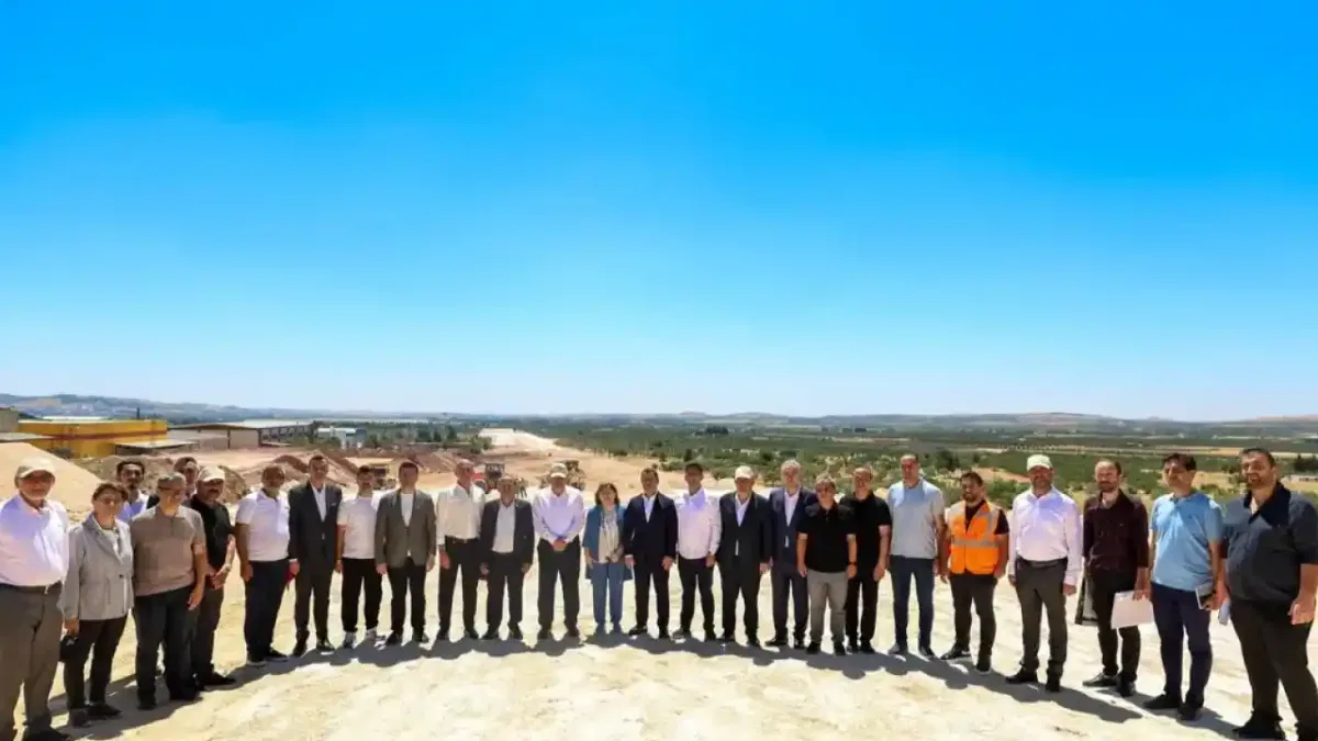 Gaziantep’te havaalanı yolunda çalışmalar tam gaz