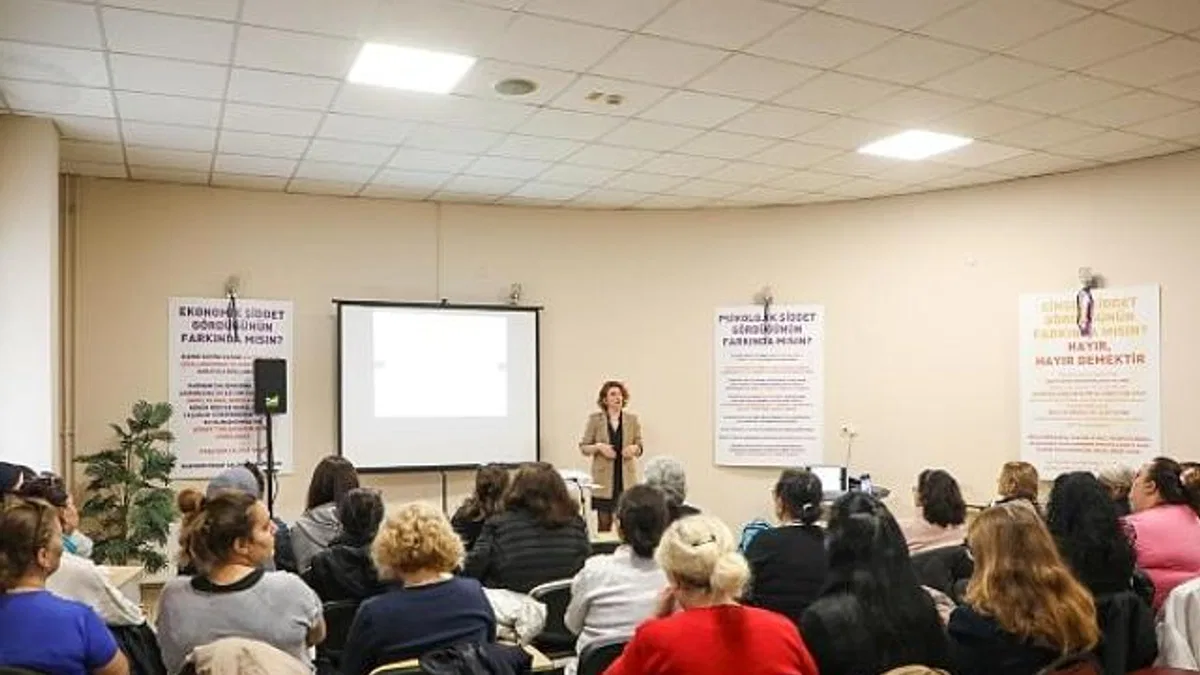 Buca’da kadın hakları mücadelesi anlatıldı