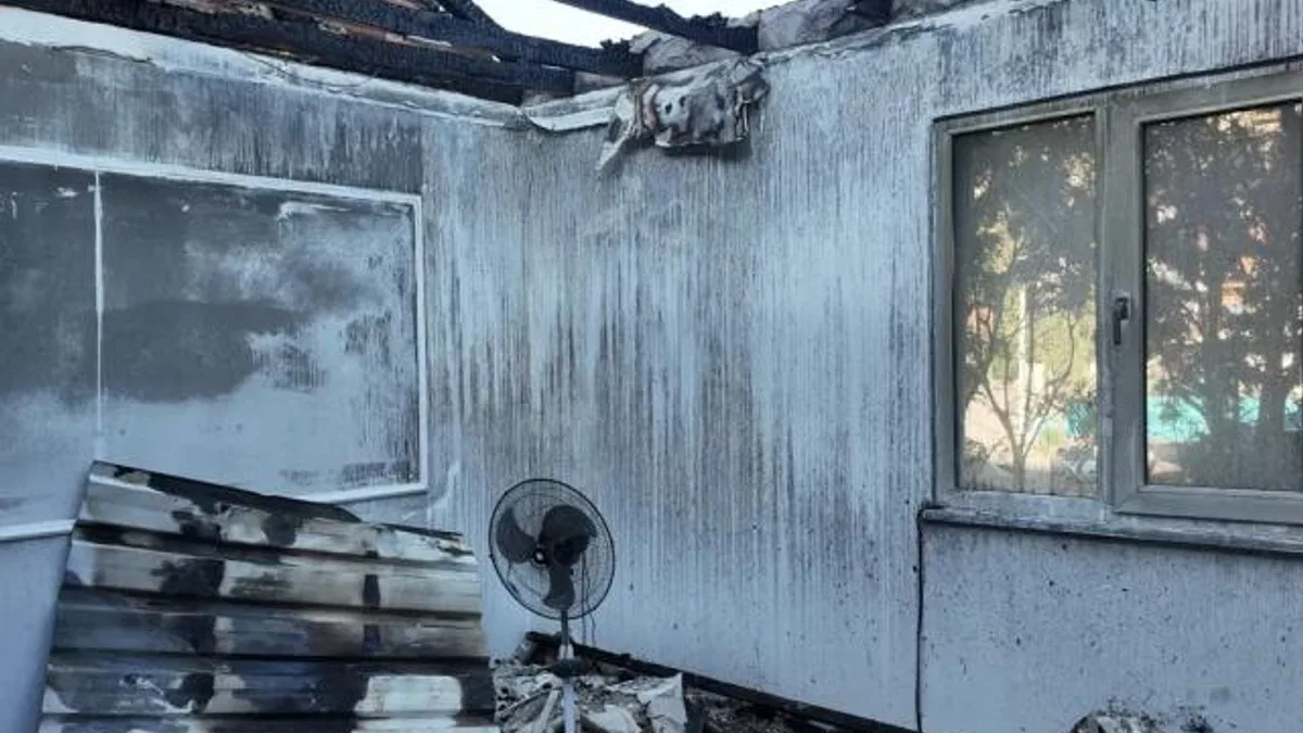 Kocaeli Büyükşehir’den evi yanan vatandaşa yardım eli