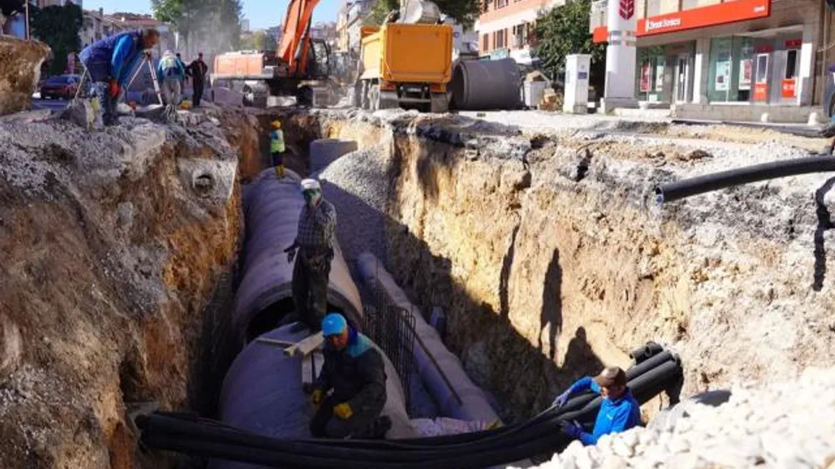 Ankara Keçiören’in 40 yıllık altyapı sorununa neşter