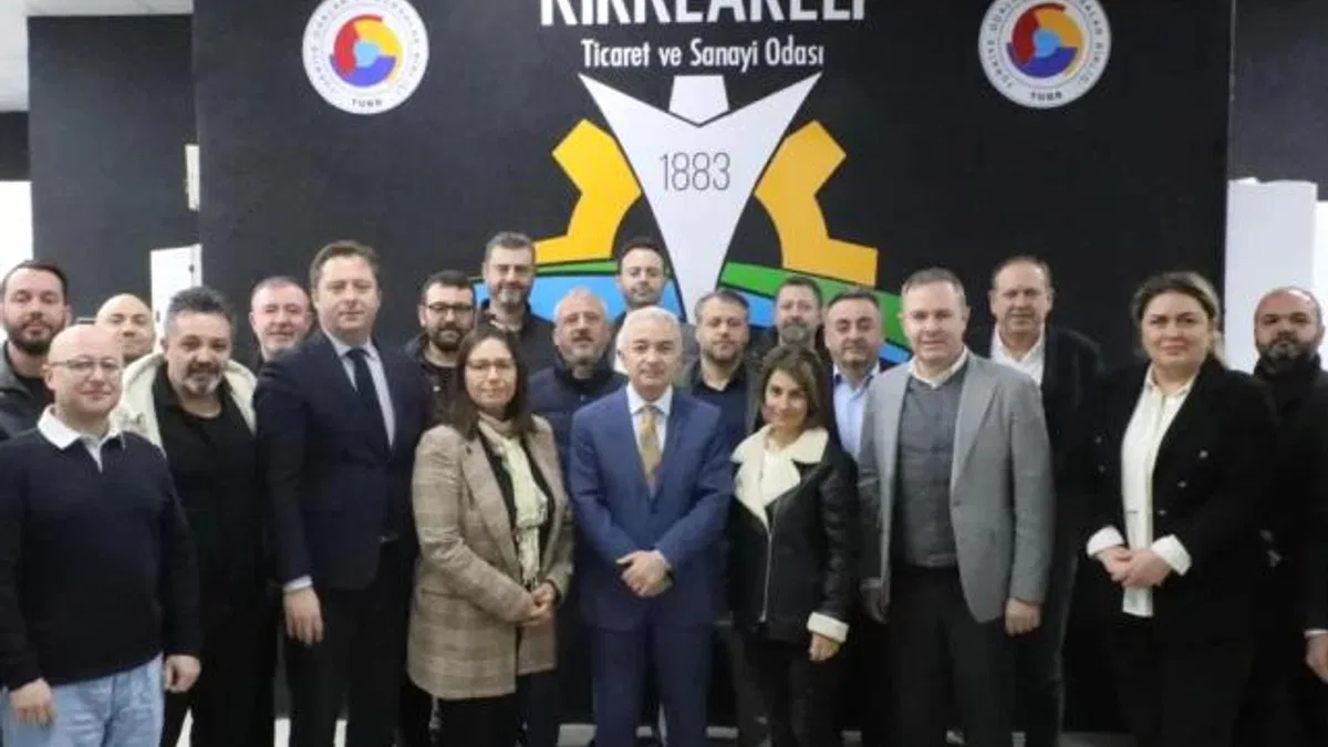 Kırklareli Valisi Turan’dan Kırklareli TSO’ya iade-i ziyaret