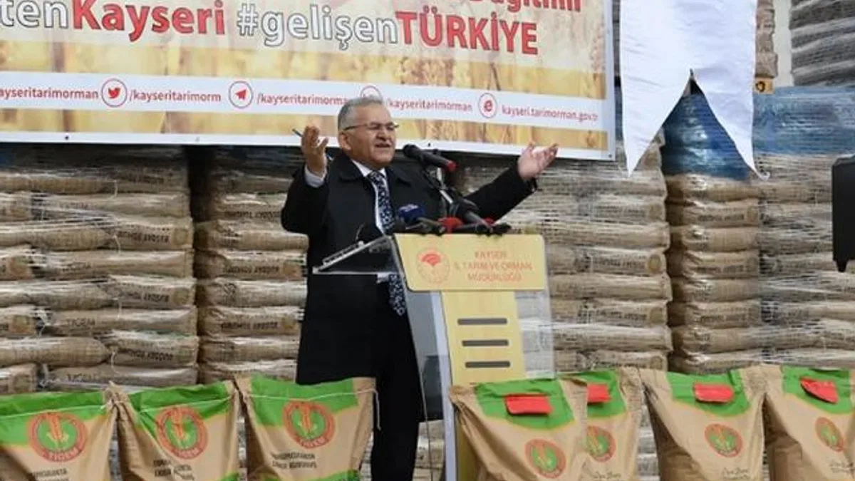 Kayseri Büyükşehir’le tarımda zirveye ilerliyor