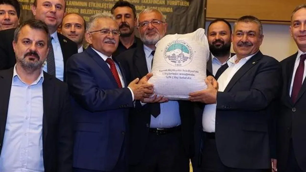 Kayseri Büyükşehir’den tarıma dev katkı
