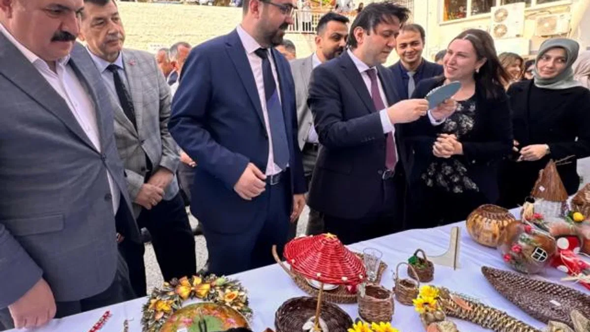 Kahramanmaraş’ta danışanların emekleri sergilendi